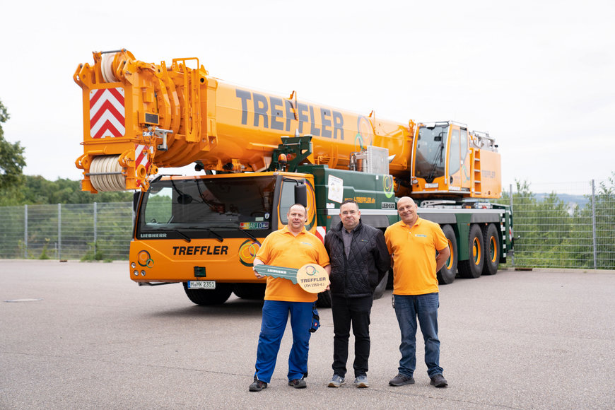 Treffler strengthens crane fleet with Liebherr LTM 1350-6.1 mobile crane